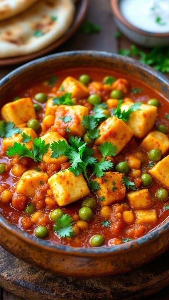 Matar Paneer